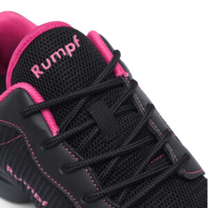 Rumpf dansesko modell 1516, sort & rosa