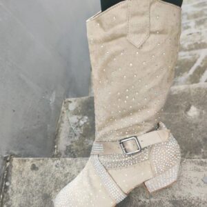 EvkooDance Boots with Crystals