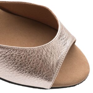 Rumpf dansesko modell 9272, rosa metallic