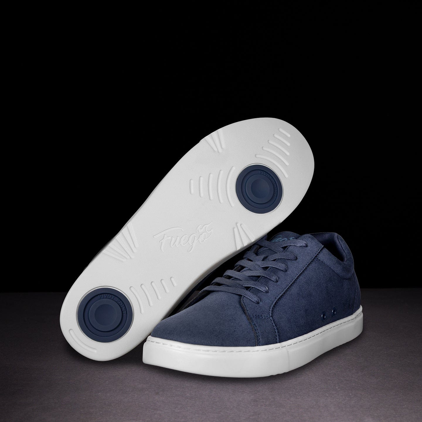Fuego dansesko modell Low-Top Navy Blue