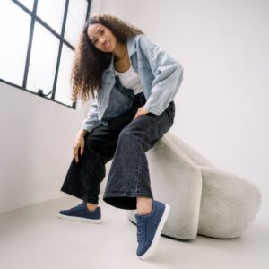 Fuego dansesko modell Low-Top Navy Blue