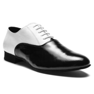 Rumpf dansesko modell 2156 Miguel Black & White