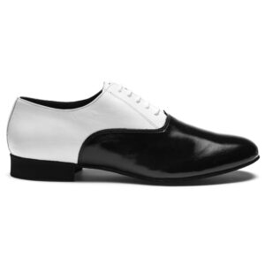 Rumpf dansesko modell 2156 Miguel Black & White