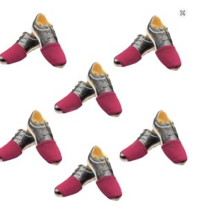 IDD6 - Dansesokk i farger - Wine Red