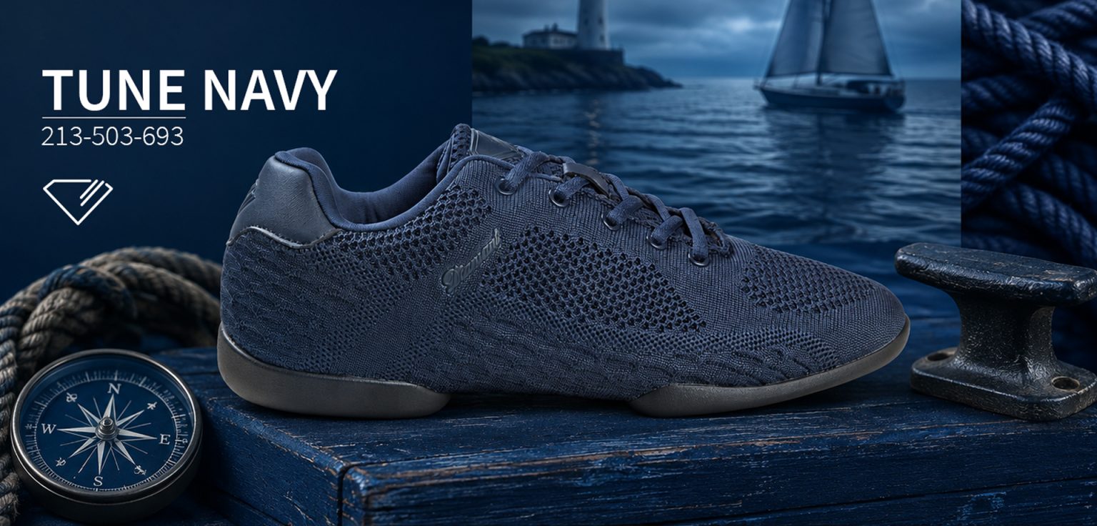 Diamant Tune Navy Blue sneaker Banner