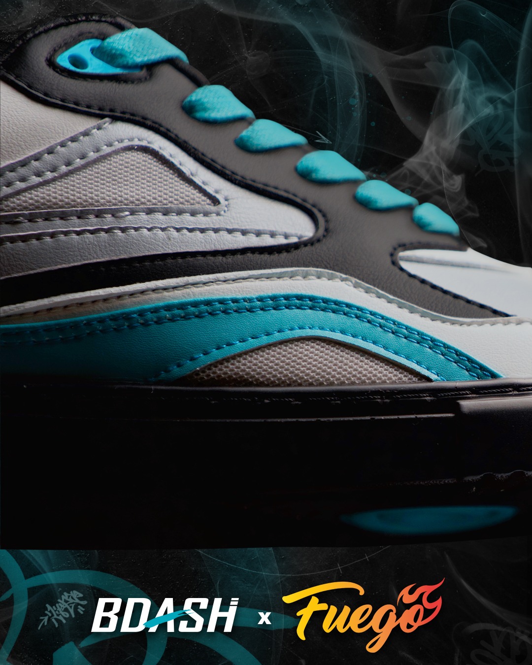 Fuego dansesko modell Low Top BDASH