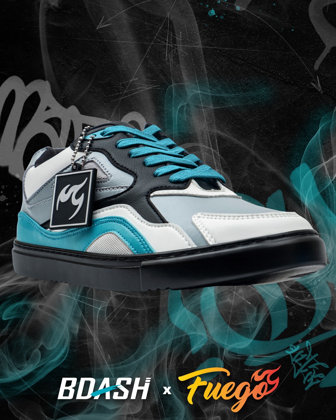 Fuego dansesko modell Low Top BDASH