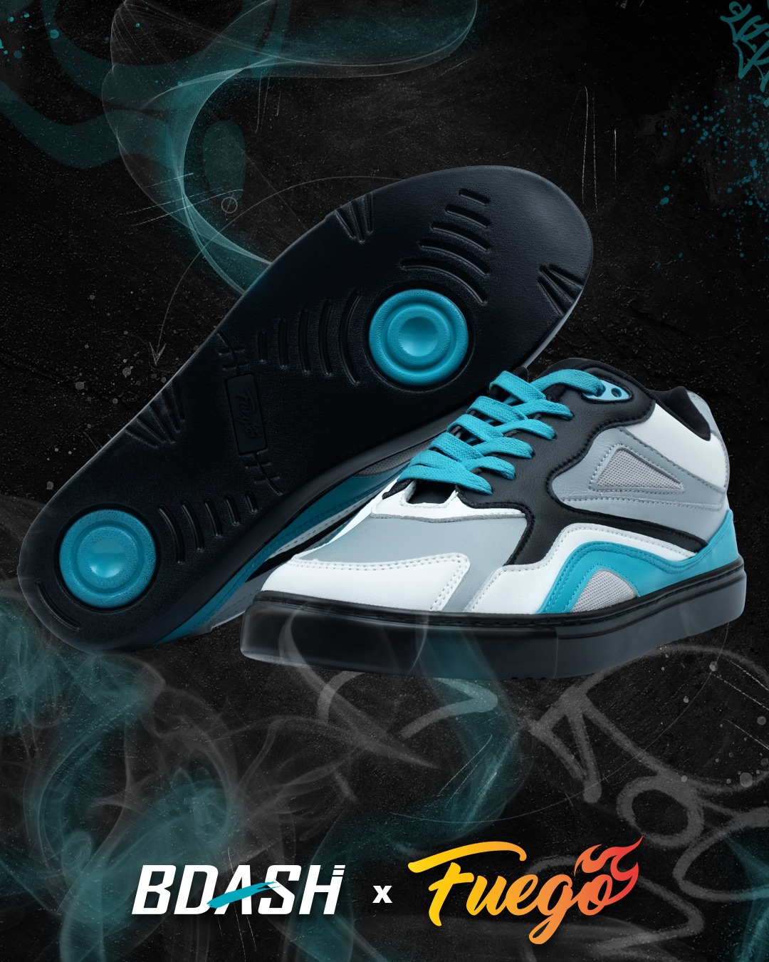 Fuego dansesko modell Low Top BDASH