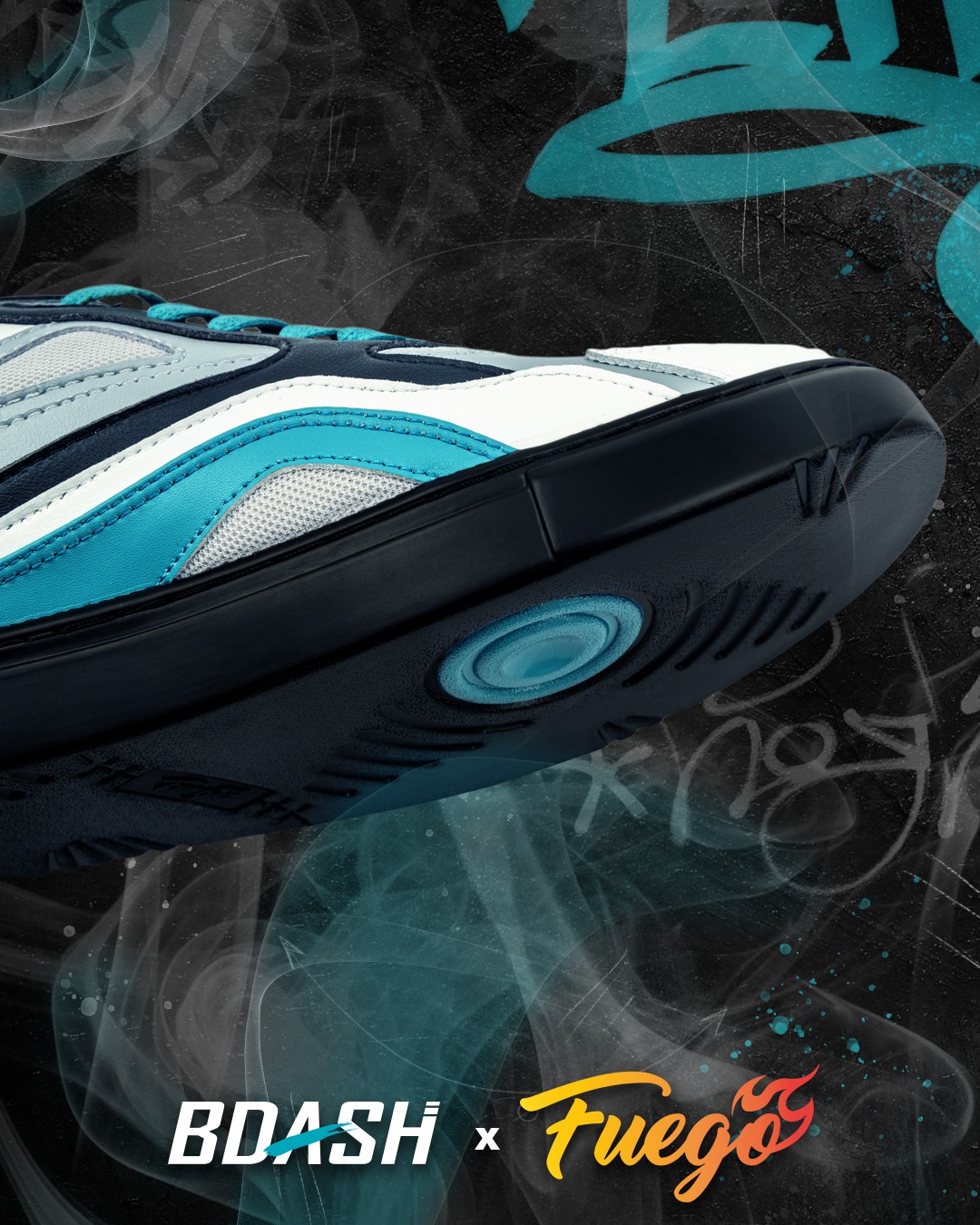 Fuego dansesko modell Low Top BDASH