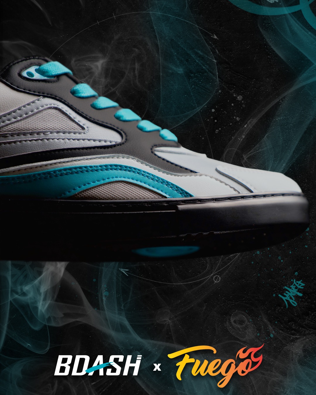 Fuego dansesko modell Low Top BDASH